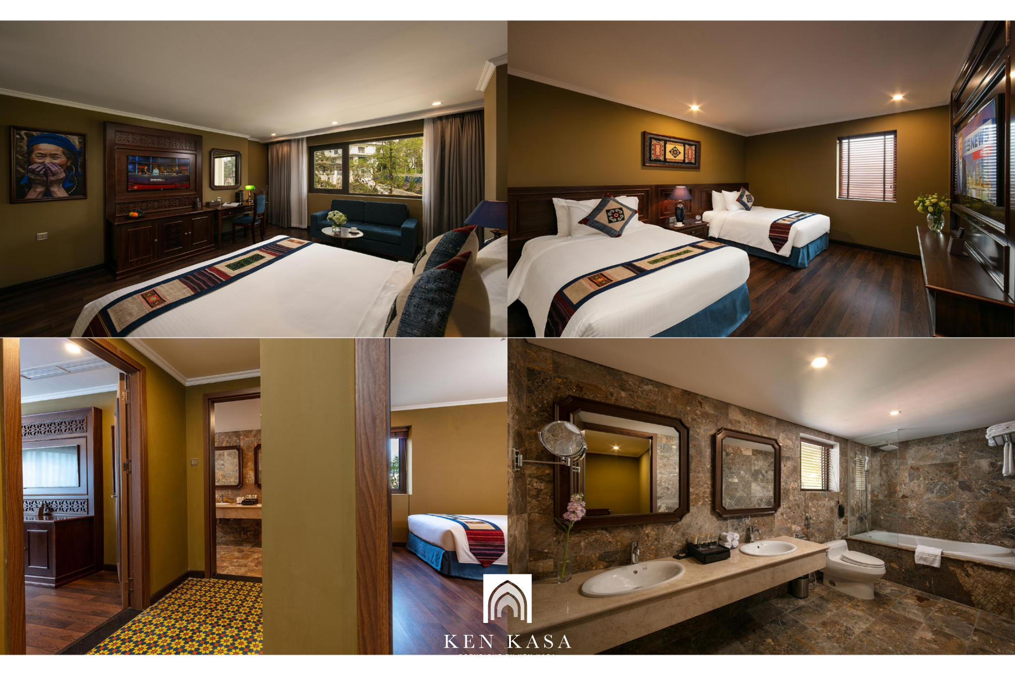 Phòng Family Suite của Pistachio Hotel Sapa